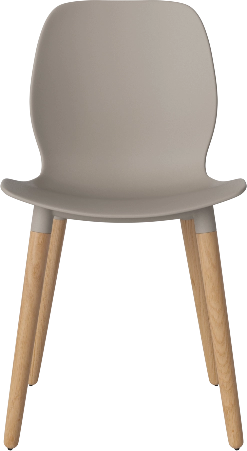 Seed Dining Chair - Poly_Wood Legs_Oiled oak_Mocca polypropylene 02-327-05_00002.png