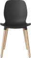 Seed Dining Chair - Poly_Wood Legs_White pigmented oiled oak_Black polypropylene 02-327-05_00035.png