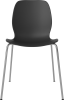 Seed Dining Chair - Poly_Metal Legs_Chrome plated steel_Black polypropylene 02-327-10_00001.png