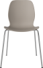Seed Dining Chair - Poly_Metal Legs_Chrome plated steel_Mocca polypropylene 02-327-10_00002.png