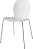 Seed Dining Chair - Poly_Metal Legs_Chrome plated steel_White polypropylene 02-327-10_00003_angle.png