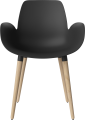 Seed Dining Armchair - Poly_Wood Legs_White pigmented oiled oak_Black polypropylene 02-327-35_00006.png
