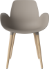 Seed Dining Armchair - Poly_Wood Legs_White pigmented oiled oak_Mocca polypropylene 02-327-35_00005.png