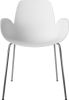 Seed Dining Armchair - Poly_Metal Legs_Chrome plated steel_White polypropylene 02-327-36_00003.png