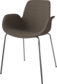 Seed Dining Armchair - Upholstery_Metal Legs_Memory Dark Beige_Chrome plated steel 02-327-51_00208_angle.png