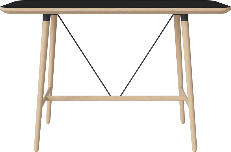 Seed High Table 160 x 70 cm H102 cm_Black Fenix laminate_White pigmented oiled oak_Black leg brackets 03-327-15_00009.png