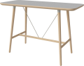Seed High Table 160 x 70 cm H102 cm_Light Grey Fenix laminate_White pigmented oiled oak_Grey leg brackets 03-327-15_00011_angle.png