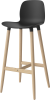 Seed High Chair H76 - Poly_Wood Legs_White pigmented oiled oak_Black polypropylene 02-327-86_00006_angle.png