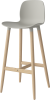 Seed High Chair H76 - Poly_Wood Legs_White pigmented oiled oak_Grey polypropylene 02-327-86_00008_angle.png