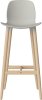 Seed High Chair H76 - Poly_Wood Legs_White pigmented oiled oak_Grey polypropylene 02-327-86_00008.png