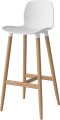 Seed High Chair H76 - Poly_Wood Legs_Oiled oak_White polypropylene 02-327-86_00003_angle.png