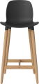 Seed High Chair H66 - Poly_Wood Legs_Oiled oak_Black polypropylene 02-327-85_00001.png