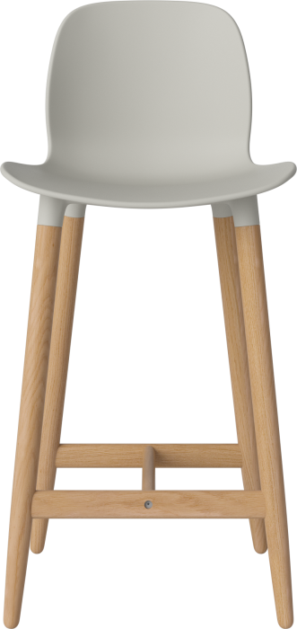 Seed High Chair H66 - Poly_Wood Legs_Oiled oak_Grey polypropylene 02-327-85_00004.png