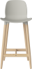 Seed High Chair H66 - Poly_Wood Legs_White pigmented oiled oak_Grey polypropylene 02-327-85_00008.png