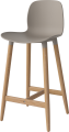 Seed High Chair H66 - Poly_Wood Legs_Oiled oak_Mocca polypropylene 02-327-85_00002_angle.png