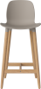 Seed High Chair H66 - Poly_Wood Legs_Oiled oak_Mocca polypropylene 02-327-85_00002.png