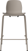 Seed High Chair H66 cm - Poly_Metal Legs_Mocca lacquered steel_Mocca polypropylene 02-327-80_00005.png