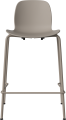 Seed High Chair H66 cm - Poly_Metal Legs_Mocca lacquered steel_Mocca polypropylene 02-327-80_00005.png