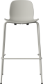 Seed High Chair H76 cm - Poly_Metal Legs_Grey lacquered steel_Grey polypropylene 02-327-81_00007.png