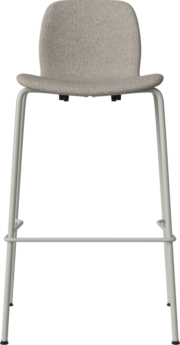 Seed High Chair H76 cm - Upholstered_Metal Legs_Monza Sand_Grey lacquered steel 02-327-91_00360.png