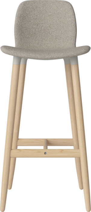 Seed High Chair H76 cm - Upholstered_Wood_Monza Sand_White pigmented oiled oak 02-327-96_00240.png