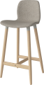 Seed High Chair H66 cm - Upholstered_Wood_Monza Sand_White pigmented oiled oak 02-327-95_00240_angle.png