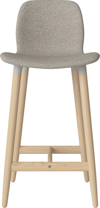 Seed High Chair H66 cm - Upholstered_Wood_Monza Sand_White pigmented oiled oak 02-327-95_00240.png