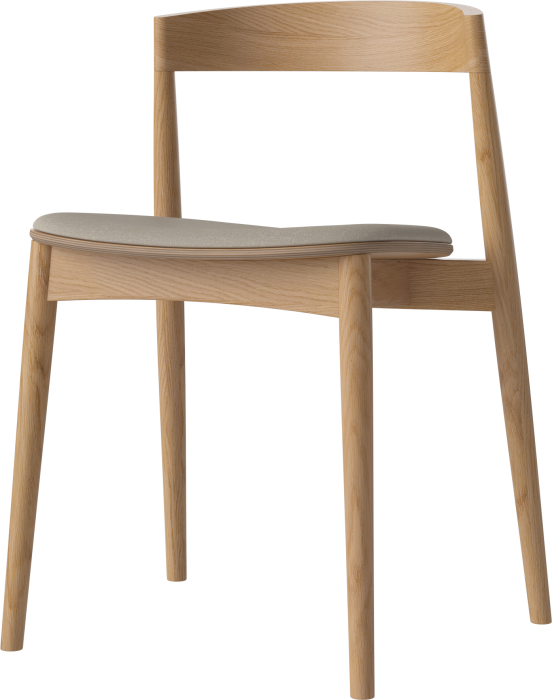 Kite Dining Chair - Upholstered_Soil Sand_Oiled oak Solid 02-118-05_00005_angle.png