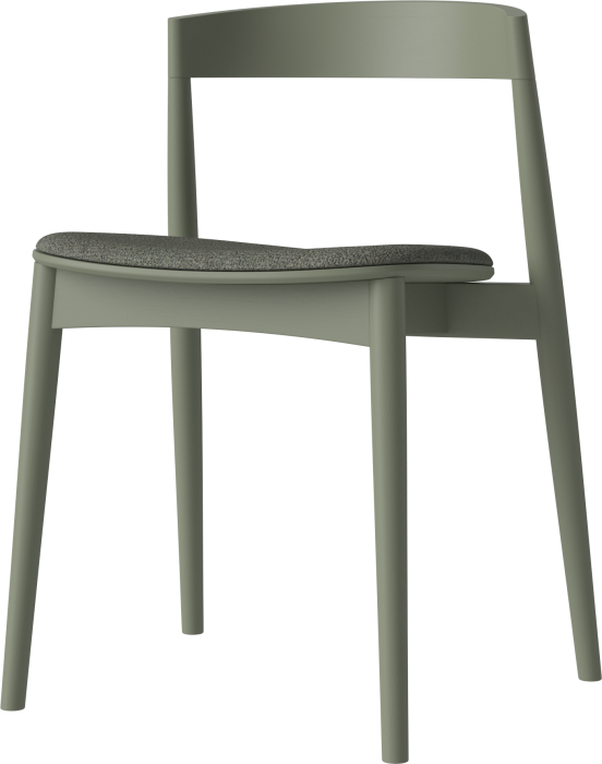 Kite Dining Chair - Upholstered (coloured edition)_Monza Sea Green_Dark green lacquered oak 02-118-06_00002_angle.png