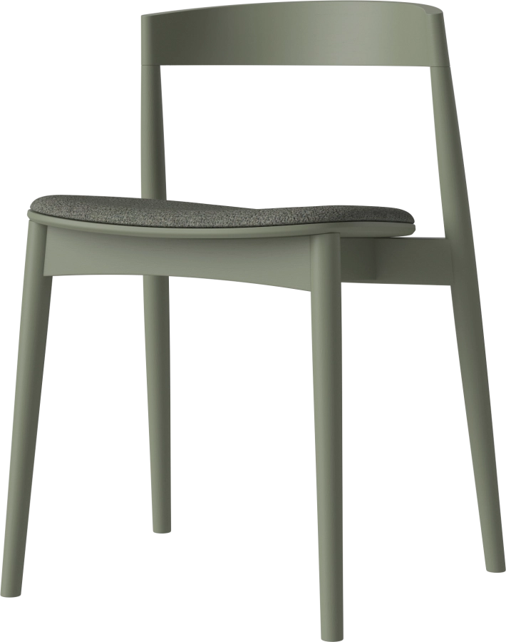 Kite Dining Chair - Upholstered (coloured edition)_Monza Sea Green_Dark green lacquered oak 02-118-06_00002_angle.png