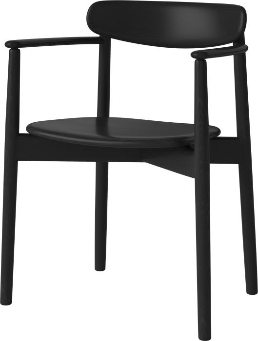 Merge Dining Chair with armrest_Black lacquered oak Solid 02-119-02_00001_angle.png