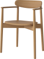 Merge Dining Chair with armrest_Oiled oak Solid 02-119-02_00002_angle.png