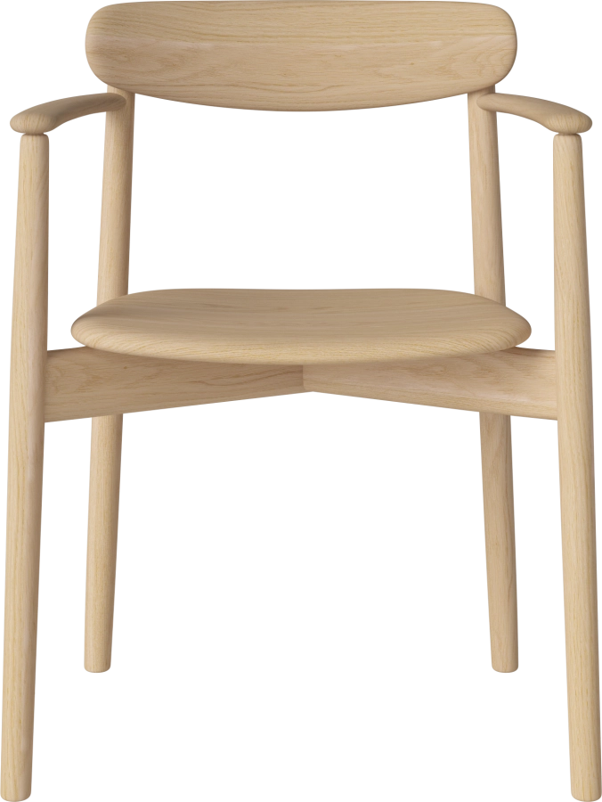 Merge Dining Chair with armrest_White pigmented oiled oak Solid 02-119-02_00003.png