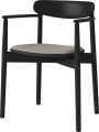 Merge Upholstered Dining Chair with armrest_Soil Sand_Black lacquered oak Solid 02-119-06_00067_angle.png