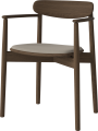Merge Upholstered Dining Chair with armrest_Soil Sand_Dark oiled oak Solid 02-119-06_00081_angle.png