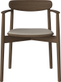 Merge Upholstered Dining Chair with armrest_Soil Sand_Dark oiled oak Solid 02-119-06_00081.png