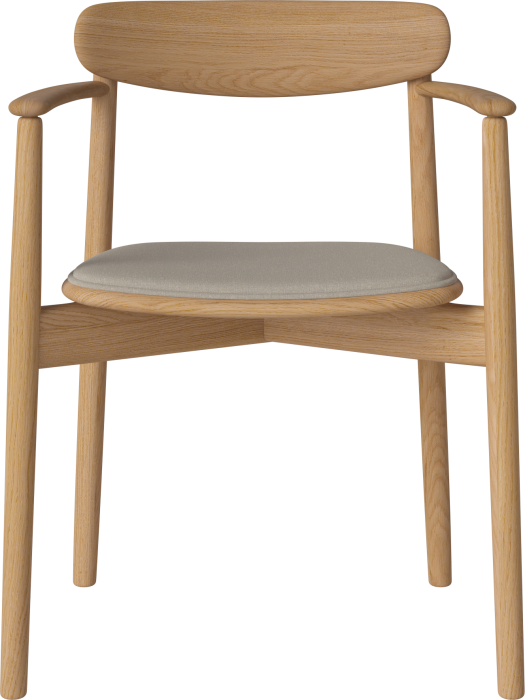 Merge Upholstered Dining Chair with armrest_Soil Sand_Oiled oak Solid 02-119-06_00005.png