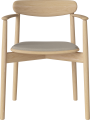 Merge Upholstered Dining Chair with armrest_Soil Sand_White pigmented oiled oak Solid 02-119-06_00006.png