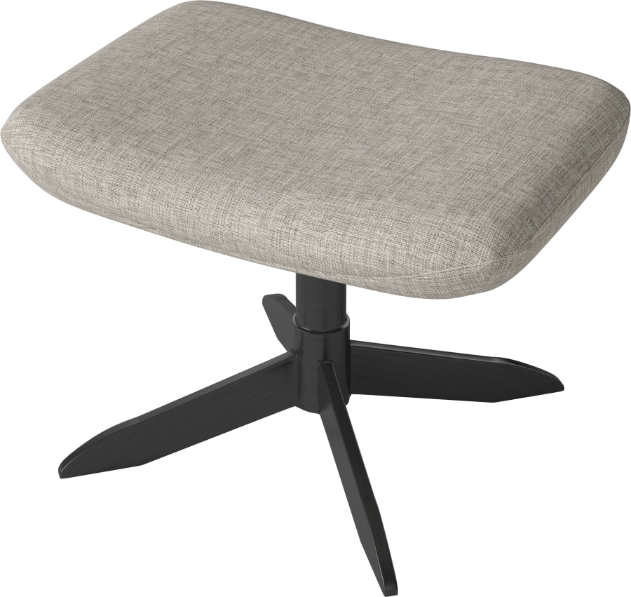 Saga Footstool_Nantes Sand_Black lacquered steel_TSCA 02-091-05_00403_angle.png