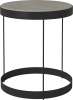 Drum Coffee Table Ø40 H45 cm_Grigio Bottarga marble_Black lacquered steel 03-105-10_00009.png