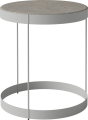 Drum Coffee Table Ø40 H45 cm_Grigio Bottarga marble_Grey lacquered steel 03-105-10_00011_angle.png