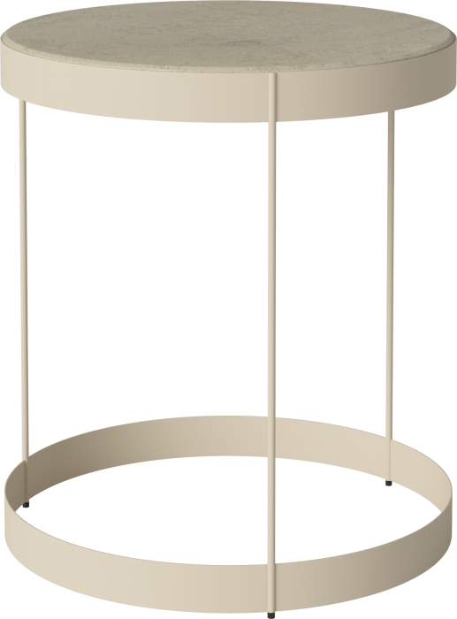 Drum Coffee Table Ø40 H45 cm_Jura Grey marble_Creme lacquered steel 03-105-10_00012.png