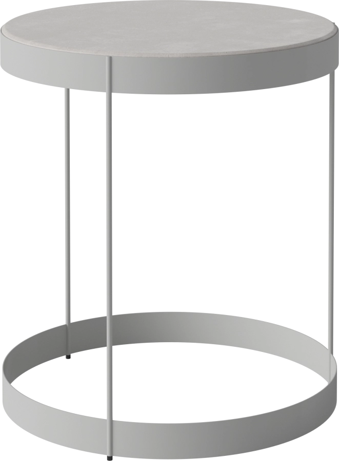 Drum Coffee Table Ø40 H45 cm_Grey concrete_Grey lacquered steel 03-105-10_00005_angle.png