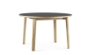 NORMANN COPENHAGEN stół SLICE LINOLEUM śr. 120 cm różne kolory