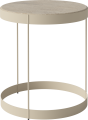 Drum Coffee Table Ø40 H45 cm_Sand Travertine_Creme lacquered steel 03-105-10_00006_angle.png