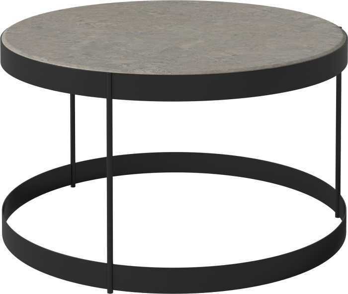 Drum Coffee Table Ø60 H35 cm_Grigio Bottarga marble_Black lacquered steel 03-105-15_00009_angle.png