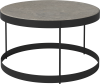 Drum Coffee Table Ø60 H35 cm_Grigio Bottarga marble_Black lacquered steel 03-105-15_00009.png