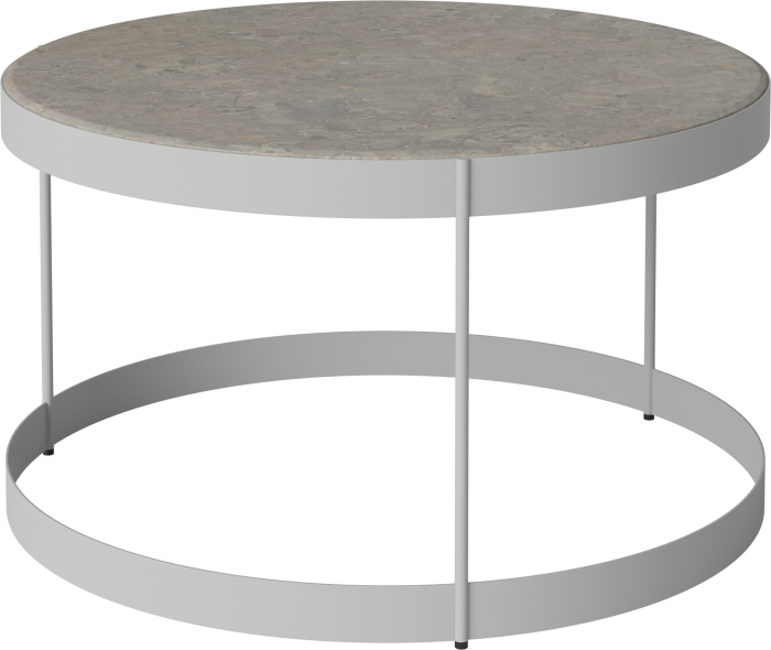 Drum Coffee Table Ø60 H35 cm_Grigio Bottarga marble_Grey lacquered steel 03-105-15_00011.png