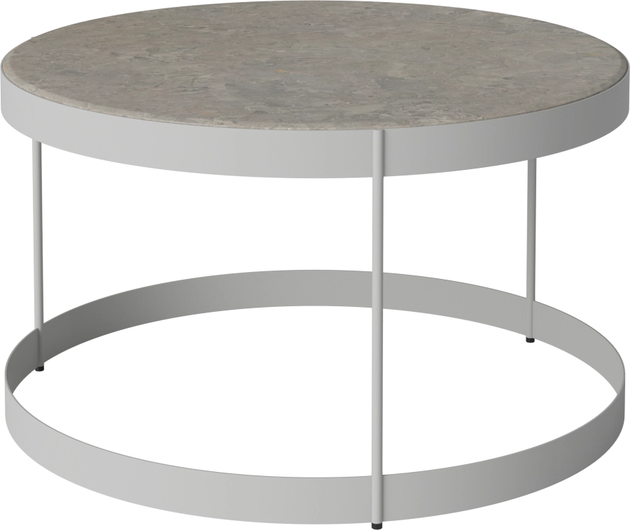 Drum Coffee Table Ø60 H35 cm_Grigio Bottarga marble_Grey lacquered steel 03-105-15_00011.png