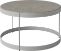 Drum Coffee Table Ø60 H35 cm_Grigio Bottarga marble_Grey lacquered steel 03-105-15_00011_angle.png